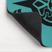 Tribale Zee Turtle Mousepad Muismat (Hoek)