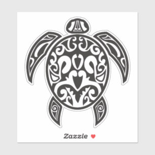 Tribale Zee Turtle Sticker