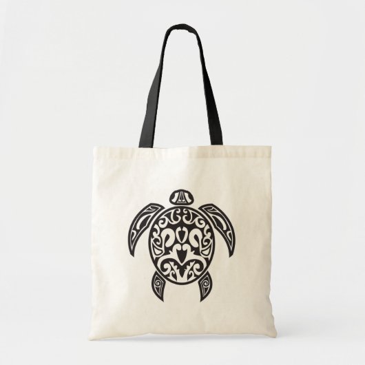 Tribale Zee Turtle Tote Bag (Voorkant)