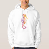 tribale zeepaardje hoodie (Voorkant)