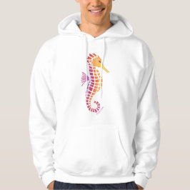 tribale zeepaardje hoodie