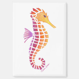 tribale zeepaardje magneet