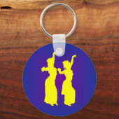 Tribale zisters sleutelhanger (Voorkant)