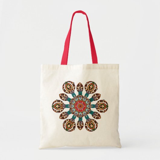 Tribalix Mandala Bag Tote Bag (Voorkant)