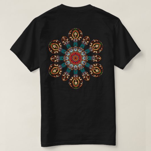 Tribalix Mandala Shirt (Design achterkant)