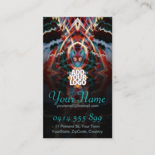 TribalSheild Fractal Visitekaartje (Voorkant)
