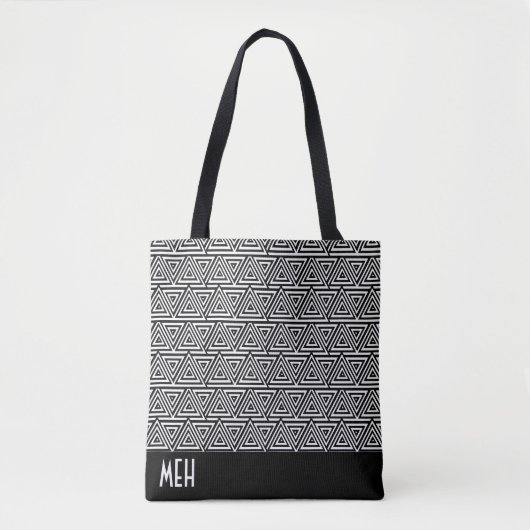Tribangled Minor Monogram Tote Bag (Voorkant)
