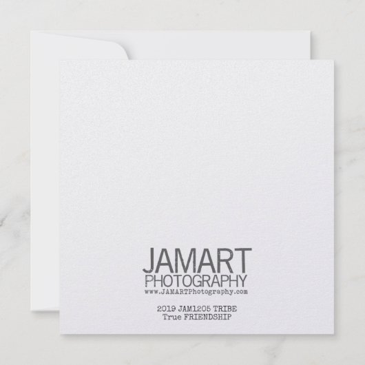 TRIBE 5.25 x 5.25 kaart (Achterkant)