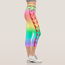 Tribe Amazone hoge taille Capri leggings