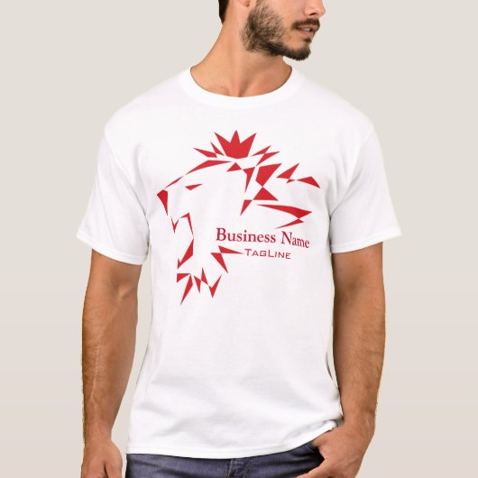 Tribe Crowned Lion for Business T-Shirt (Voorkant)