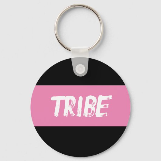 Tribe Double Pink Sleutelhanger (Voorkant)