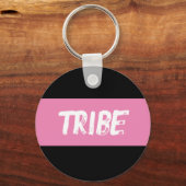 Tribe Double Pink Sleutelhanger (Voorkant)