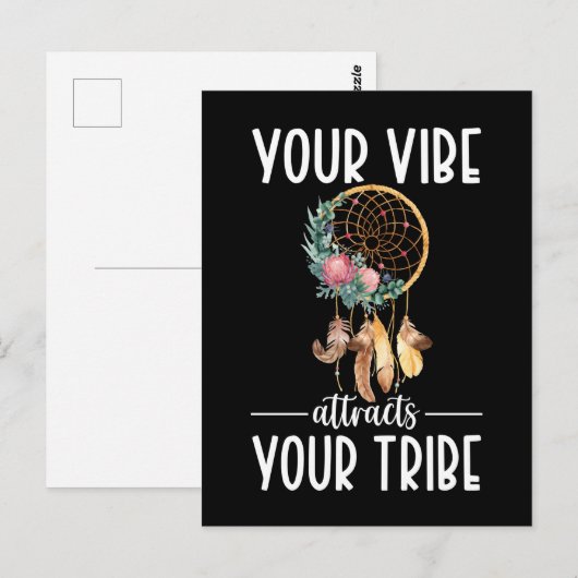 Tribe Dreamweaver Inspirerend Quote Briefkaart (Voorkant / Achterkant)
