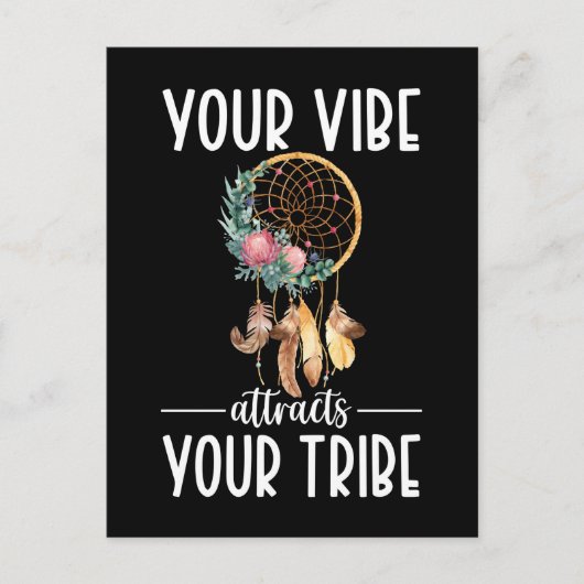 Tribe Dreamweaver Inspirerend Quote Briefkaart (Voorkant)