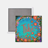 Tribe Fun Floral Friends Inspirivity Magnet (Voorkant / Achterkant)