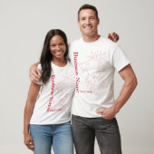 Tribe Lion-overzicht voor zakelijk T-shirt (Unisex)