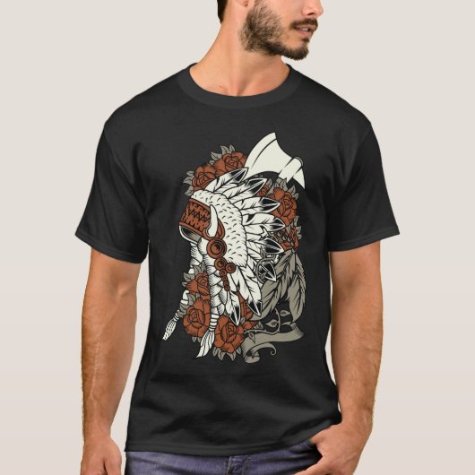 Tribe Mohawk T-shirt (Voorkant)