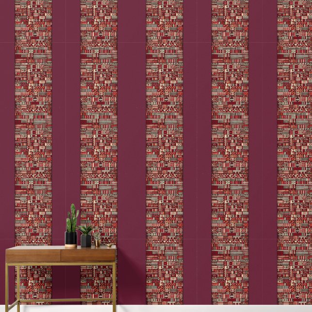Tribe Quest Peel and Stick Wallpaper Behang (Hal)