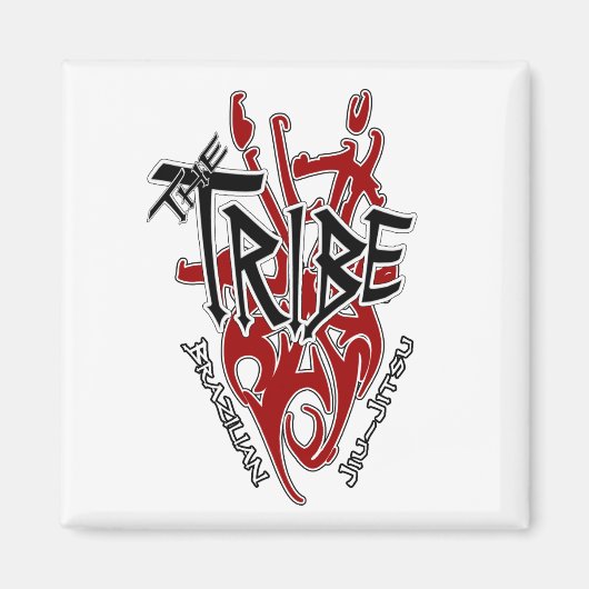 tribe square magnet (Voorkant)