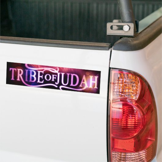 Tribe van Judah Bumpersticker (Op Truck)