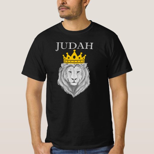 Tribe van Judah Lion - Messianic Yeshua Israelites T-shirt (Voorkant)
