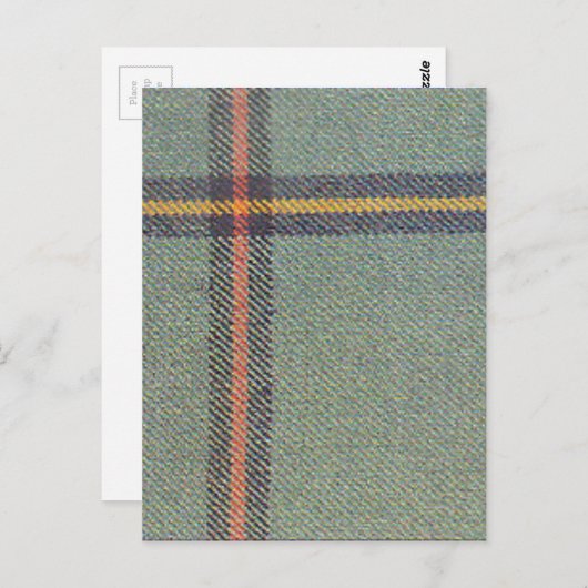 Tribe van mrt/marr-ancient Tartan Briefkaart (Voorkant / Achterkant)