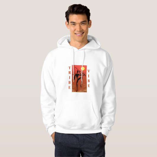TRIBE VIBE HOODIE (Voorkant volledig)