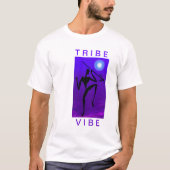TRIBE VIBE Violet T-shirt (Voorkant)
