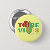 Tribe Vibes Ronde Button 5,7 Cm (Voorkant /achterkant)