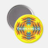 Tribeadelic Logo Magnet (Voorkant / Achterkant)