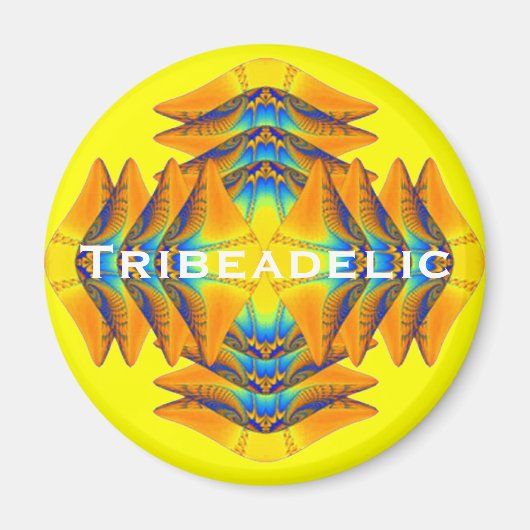Tribeadelic Logo Magnet (Voorkant)