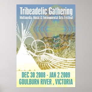 TRIBEADELIC NIEUWJAAR 2009 Bijeenkomst MINI POSTER