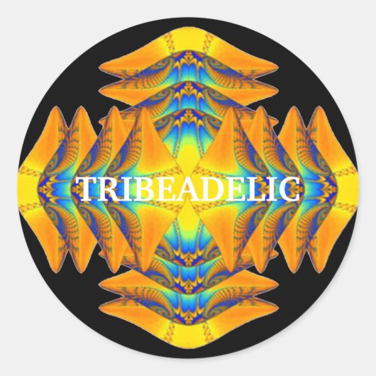 Tribeadelische Sticker (Voorkant)