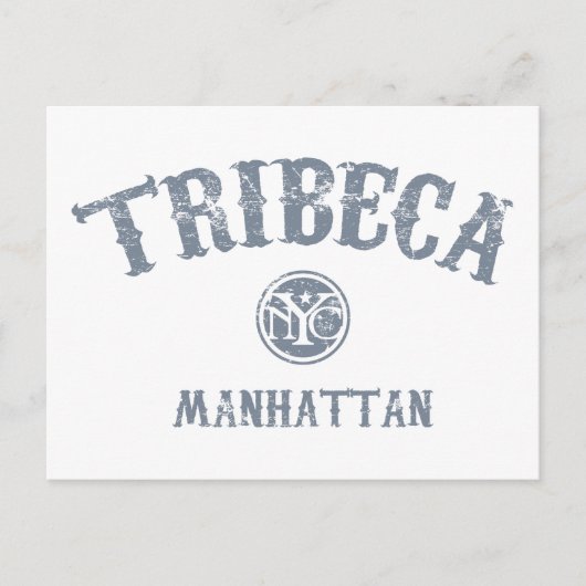 TriBeCa Briefkaart (Voorkant)