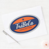 TriBeCA Ovale Sticker (Envelop)