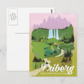 Triberg, Baden-Württemberg, Duitsland Briefkaart (Voorkant / Achterkant)