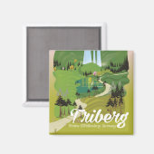Triberg, Baden-Württemberg, Duitsland Magneet (Voorkant / Achterkant)