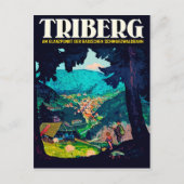 Triberg im Schwarzwald, uitzicht uit het zwarte bo Briefkaart (Voorkant)