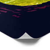 Triberg im Schwarzwald, uitzicht uit het zwarte bo Poster (Hoek)