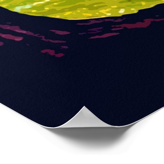 Triberg im Schwarzwald, uitzicht uit het zwarte bo Poster (Hoek)