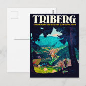 Triberg im Schwarzwald, uitzicht vanaf het Zwarte Briefkaart (Voorkant / Achterkant)
