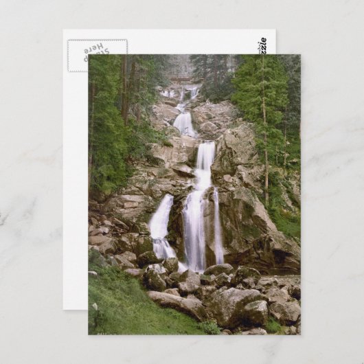 Triberg Waterfall Briefkaart (Voorkant / Achterkant)