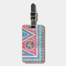 Tribisch Arabisch Najd-Label voor reiskoffers