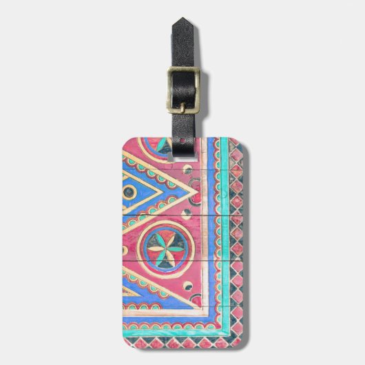 Tribisch Arabisch Najd-Label voor reiskoffers Bagagelabel (Voorkant verticaal)