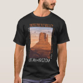Tribisch Park Monument Valley Navajo T-shirt (Voorkant)