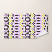 Tribisch patroon bad handdoek (Handdoek)
