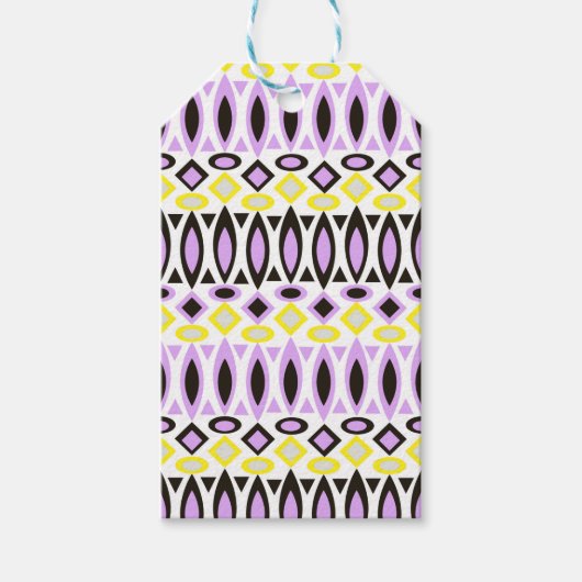 Tribisch patroon cadeaulabel (Voorkant)