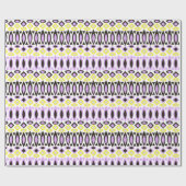 Tribisch patroon cadeaupapier (Vlak)