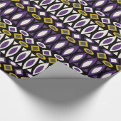 Tribisch patroon cadeaupapier (Hoek)