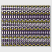 Tribisch patroon cadeaupapier (Vlak)